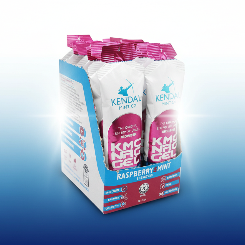 KMC NRG GEL Raspberry & Mint Energy Gel 70g