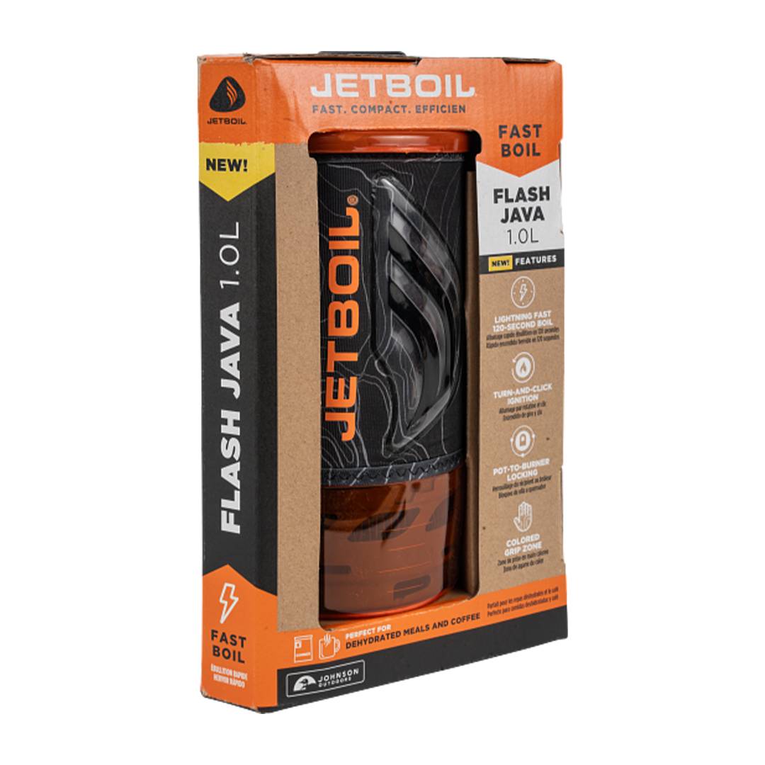 Jetboil Flash 1.0L Java Topo Fast Boil (2025 Version)