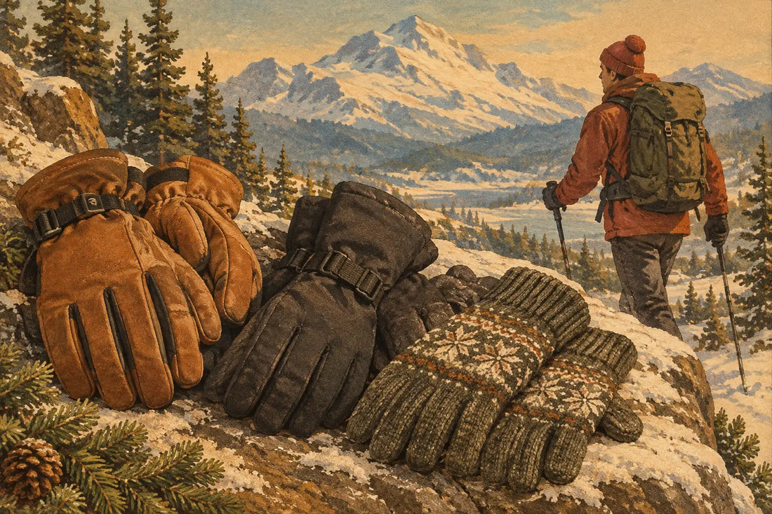 Winter Hiking Gloves Guide for Cold Trails