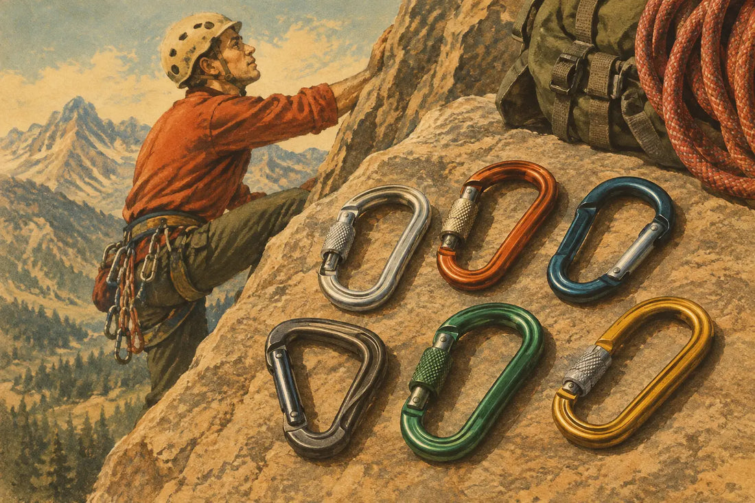 How to Choose Climbing Carabiners for Your Rack