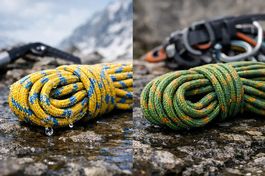 Climbing Rope Dry vs Non Dry Explained