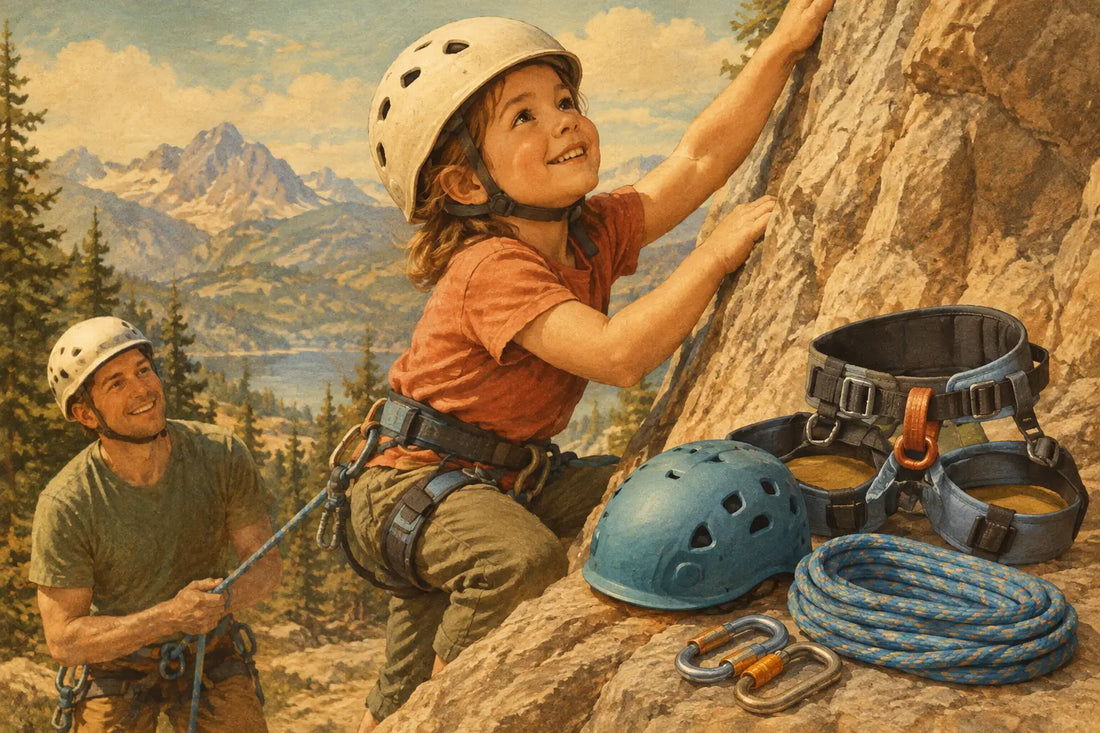 Children Climbing Safety for Confident Young Climbers