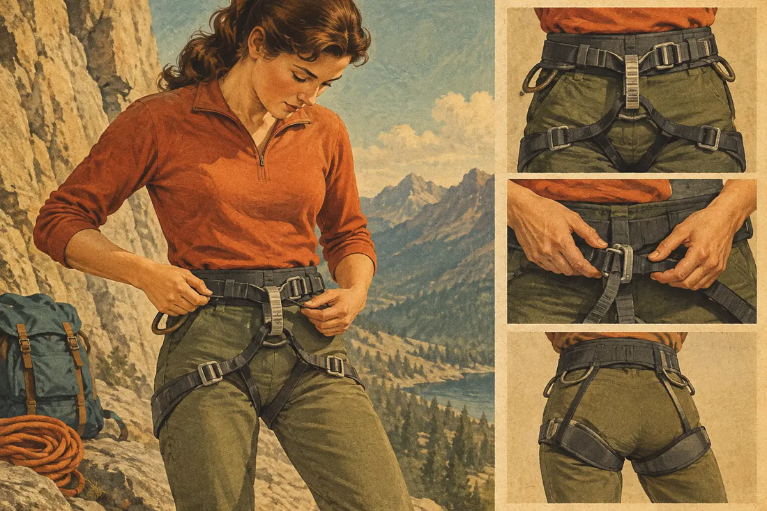 How to Adjust a Climbing Harness for Safety