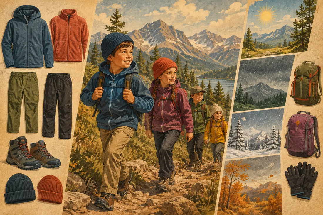 Kids Hiking Clothing Guide for Every Forecast