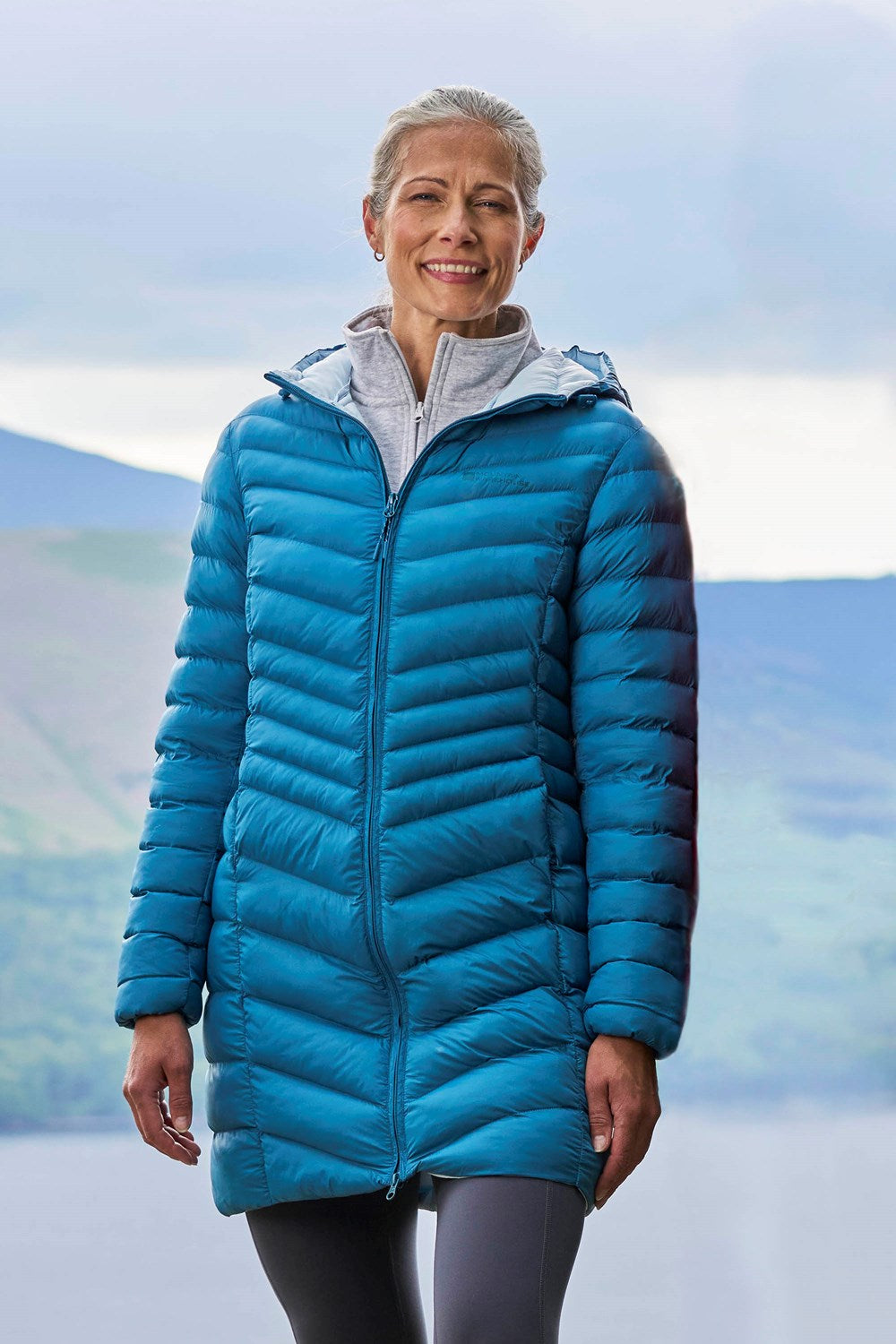 Mountain Warehouse Womens Padded Long Jacket Water Resistant Winter Ladies Coat