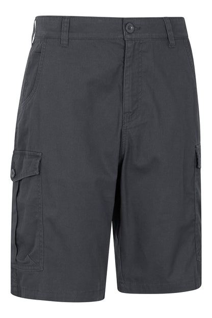 Mountain Warehouse Mens Cargo Shorts 100% Twill Cotton Multiple Pockets