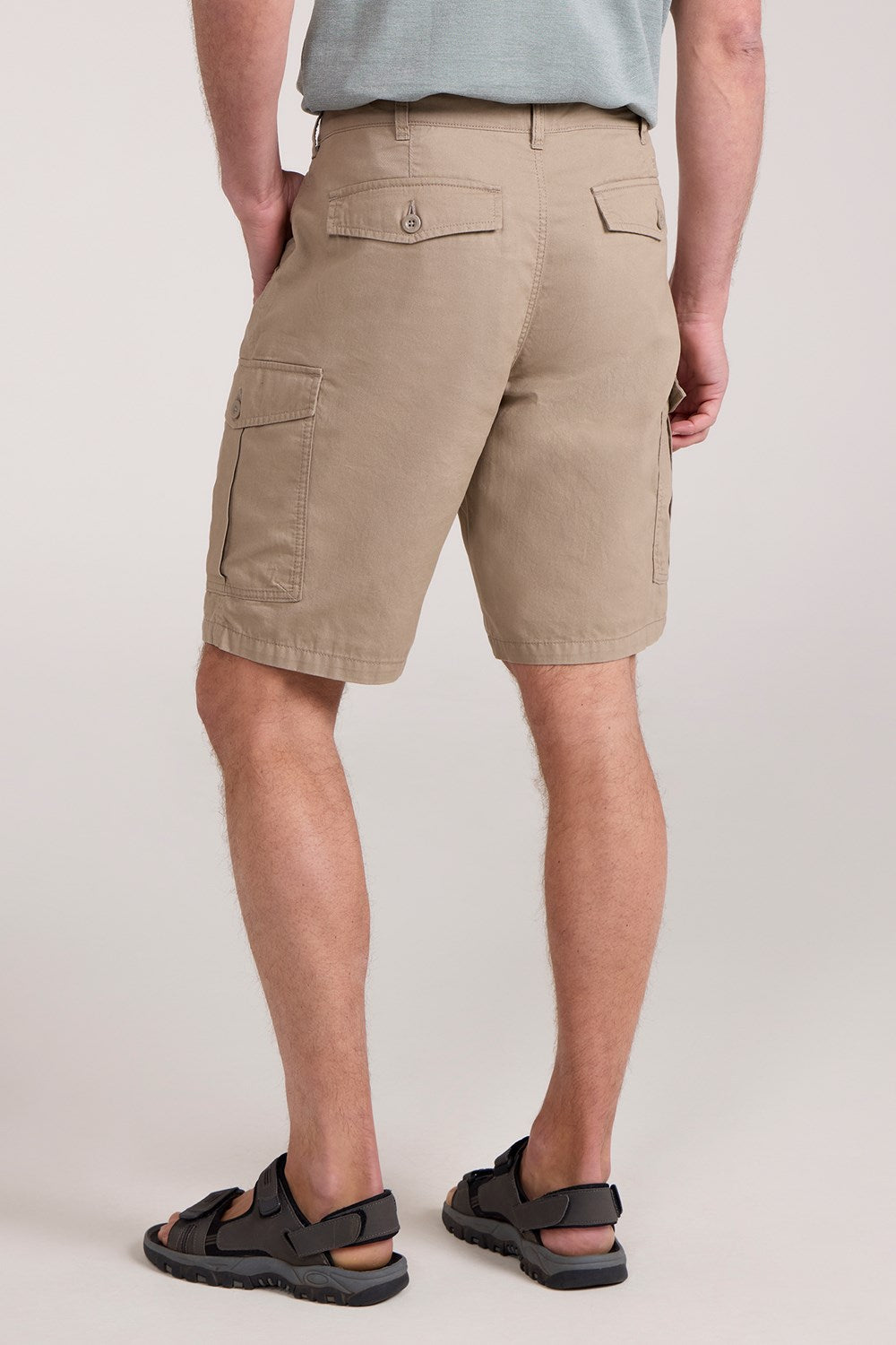Mountain Warehouse Mens Cargo Shorts 100% Twill Cotton Multiple Pockets
