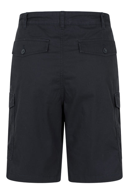 Mountain Warehouse Mens Cargo Shorts 100% Twill Cotton Multiple Pockets