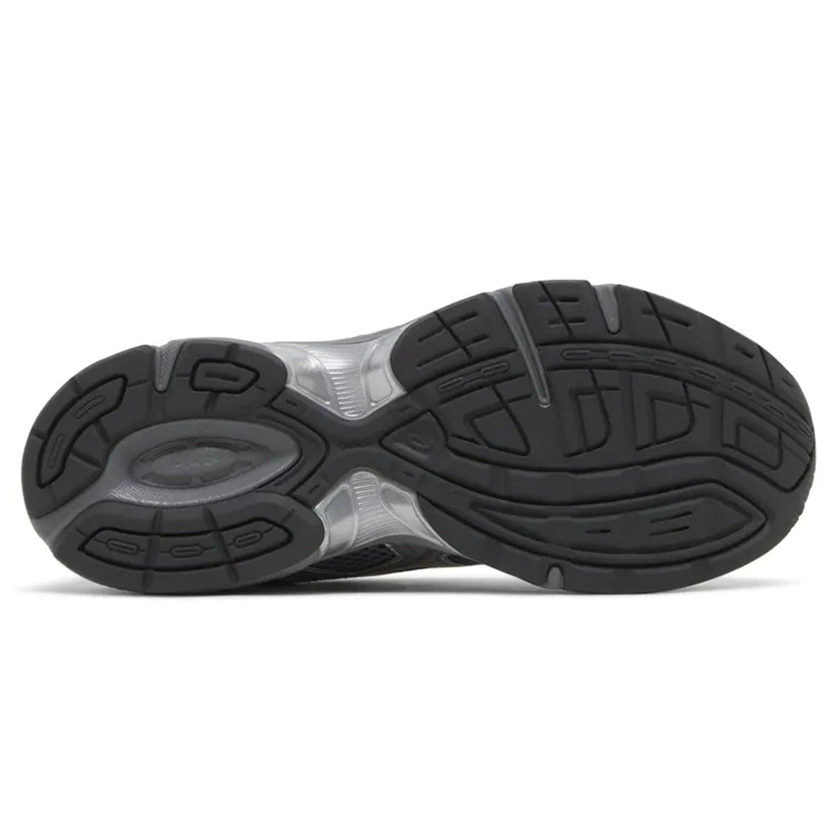 ASICS GEL-1130 outsole view with tread pattern and durable rubber sections.