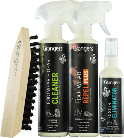 Grangers All-In-One Footwear Care Kit - Black
