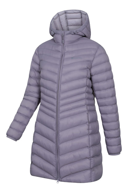 Mountain Warehouse Womens Padded Long Jacket Water Resistant Winter Ladies Coat
