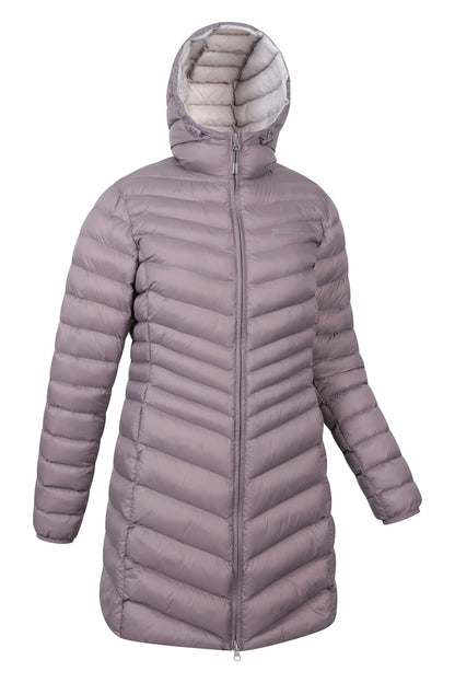 Mountain Warehouse Womens Padded Long Jacket Water Resistant Winter Ladies Coat