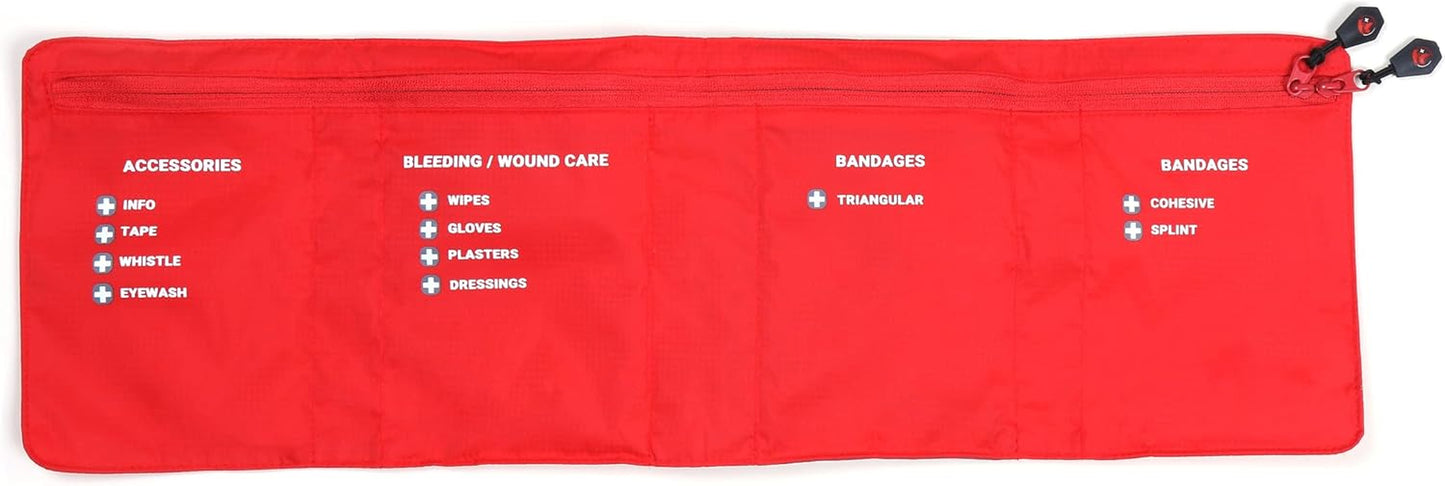 Bike First Aid Kit Solo, CE Certified Contents, Specifically Designed for Cycling and Mountain Biking