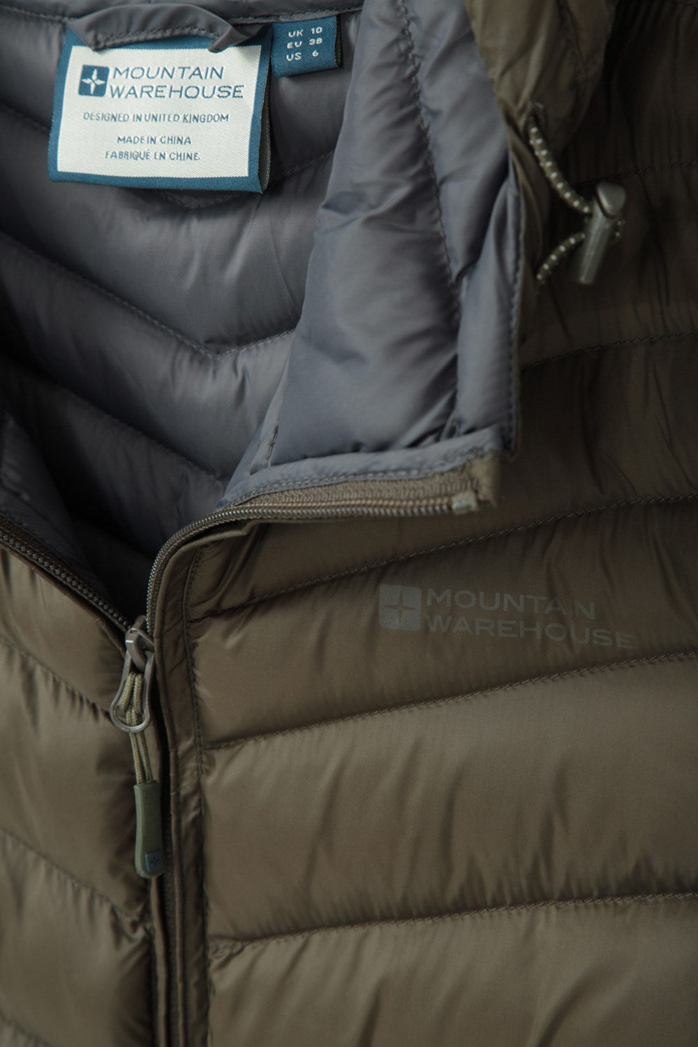 Mountain Warehouse Womens Padded Long Jacket Water Resistant Winter Ladies Coat