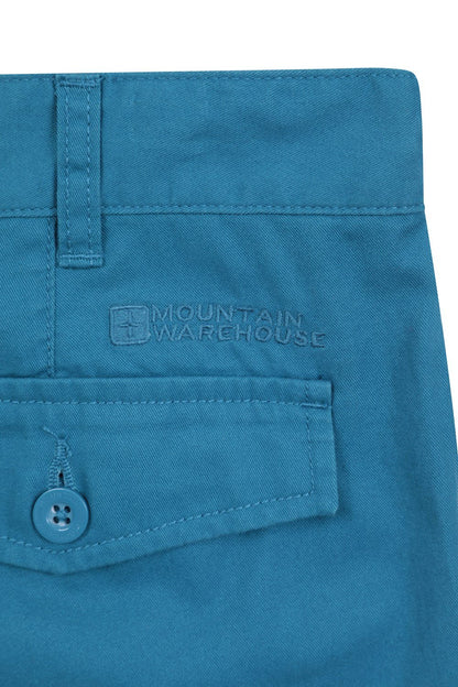 Mountain Warehouse Mens Cargo Shorts 100% Twill Cotton Multiple Pockets