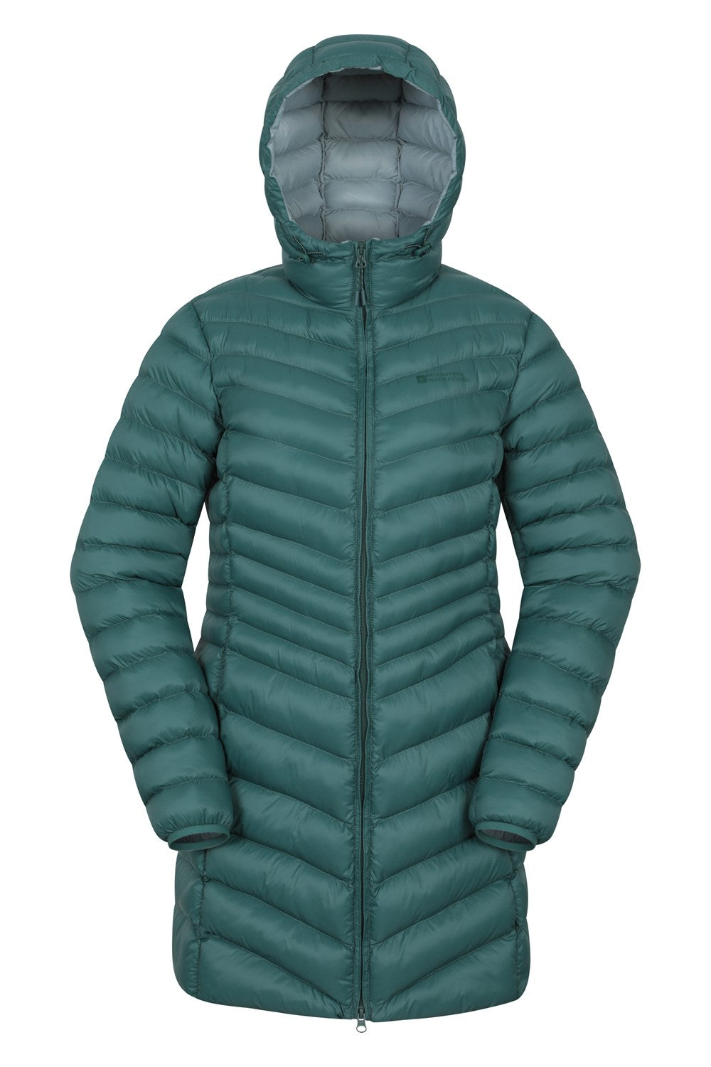 Mountain Warehouse Womens Padded Long Jacket Water Resistant Winter Ladies Coat