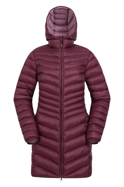 Mountain Warehouse Womens Padded Long Jacket Water Resistant Winter Ladies Coat