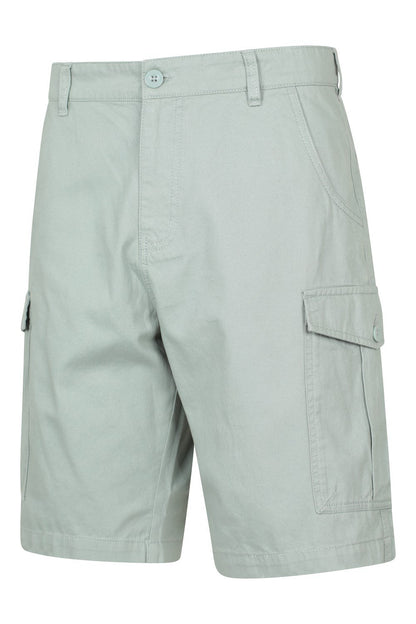 Mountain Warehouse Mens Cargo Shorts 100% Twill Cotton Multiple Pockets