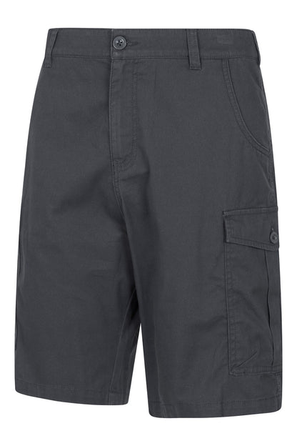 Mountain Warehouse Mens Cargo Shorts 100% Twill Cotton Multiple Pockets