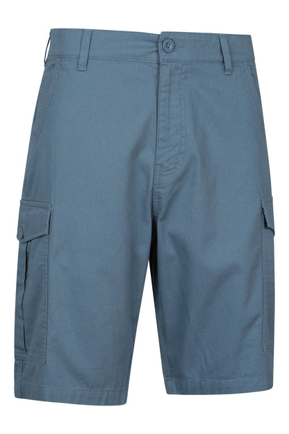 Mountain Warehouse Mens Cargo Shorts 100% Twill Cotton Multiple Pockets