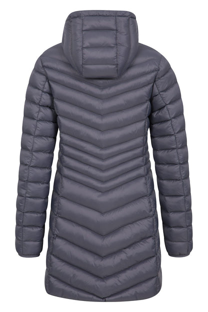 Mountain Warehouse Womens Padded Long Jacket Water Resistant Winter Ladies Coat