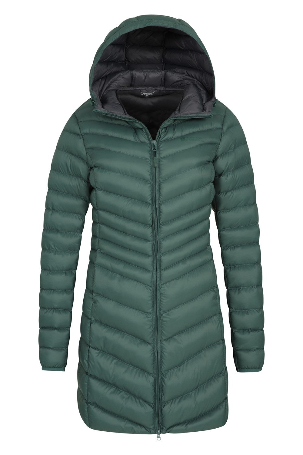Mountain Warehouse Womens Padded Long Jacket Water Resistant Winter Ladies Coat
