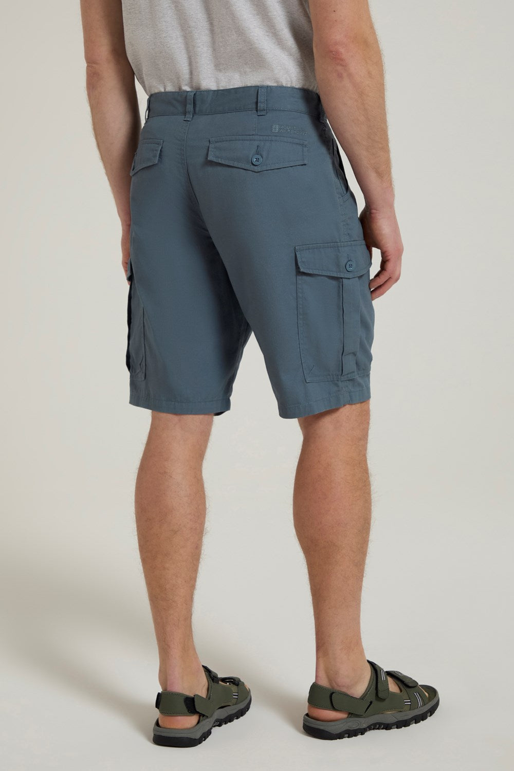 Mountain Warehouse Mens Cargo Shorts 100% Twill Cotton Multiple Pockets