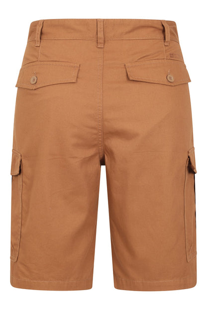Mountain Warehouse Mens Cargo Shorts 100% Twill Cotton Multiple Pockets