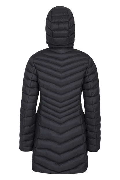 Mountain Warehouse Womens Padded Long Jacket Water Resistant Winter Ladies Coat