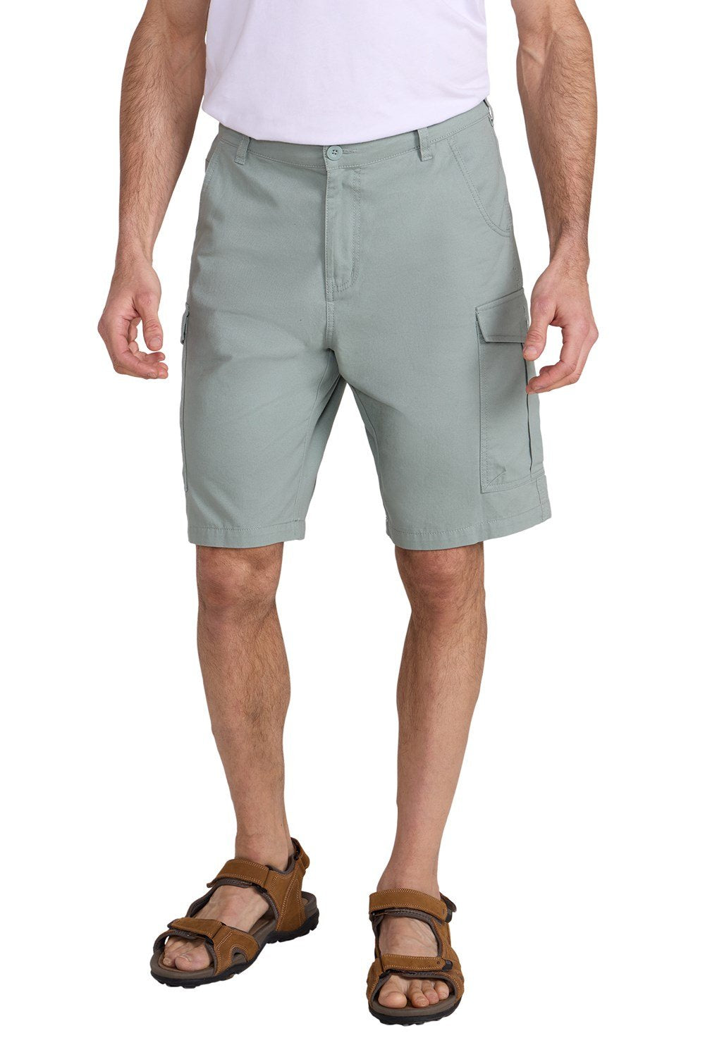 Mountain Warehouse Mens Cargo Shorts 100% Twill Cotton Multiple Pockets