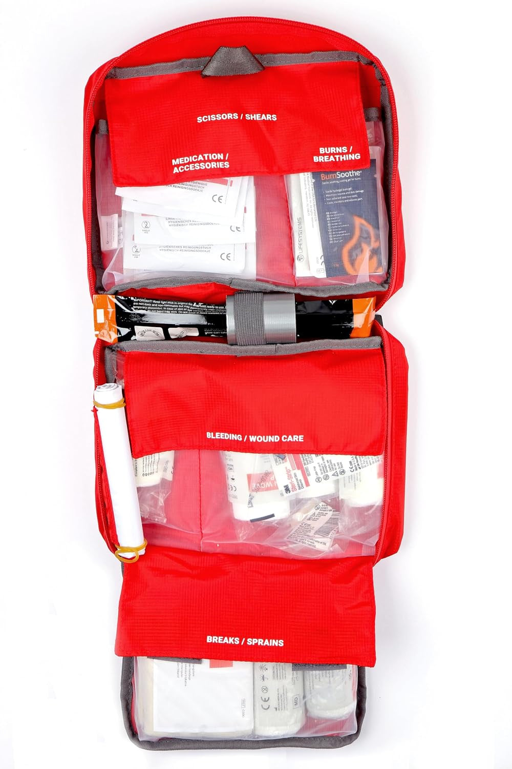 Mountain Leader First Aid Kit, CE Certified Contents, Specifically Designed for Groups in the Outdoors, Mountaineering, Travel and Ski