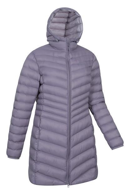 Mountain Warehouse Womens Padded Long Jacket Water Resistant Winter Ladies Coat
