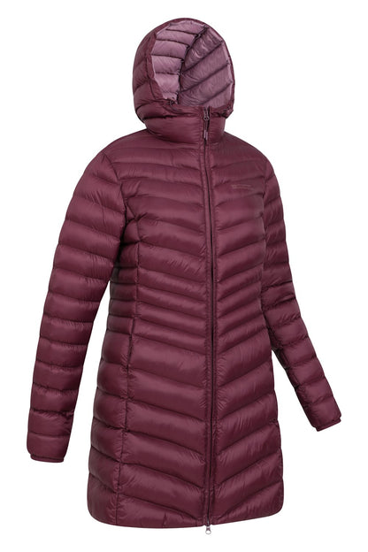 Mountain Warehouse Womens Padded Long Jacket Water Resistant Winter Ladies Coat