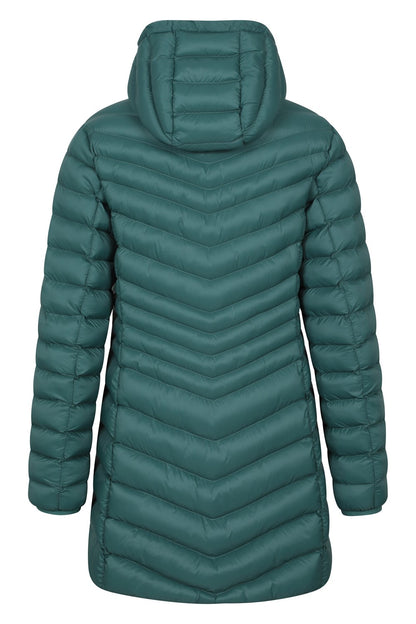 Mountain Warehouse Womens Padded Long Jacket Water Resistant Winter Ladies Coat