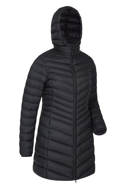 Mountain Warehouse Womens Padded Long Jacket Water Resistant Winter Ladies Coat