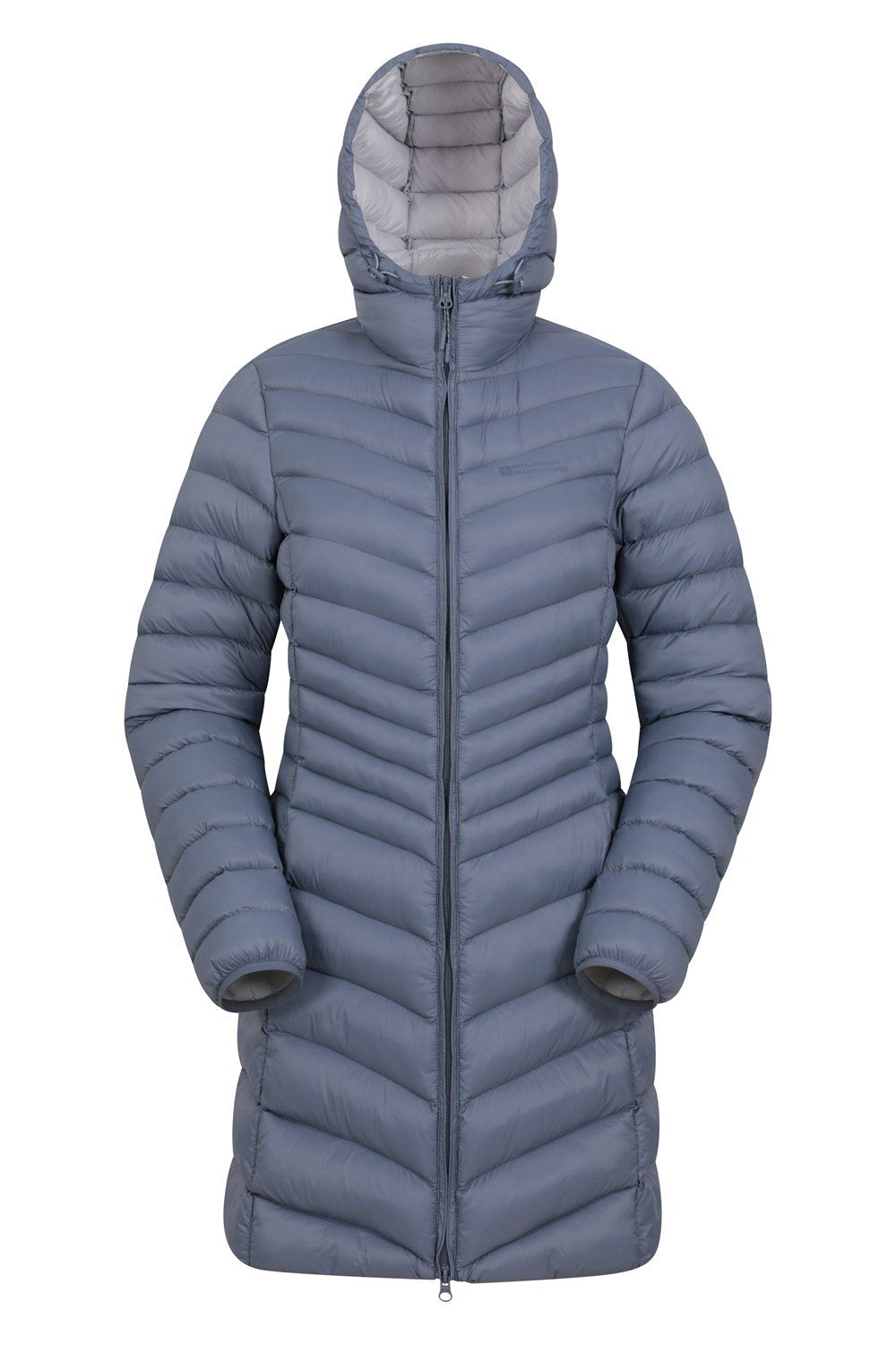 Mountain Warehouse Womens Padded Long Jacket Water Resistant Winter Ladies Coat