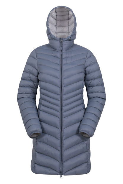Mountain Warehouse Womens Padded Long Jacket Water Resistant Winter Ladies Coat