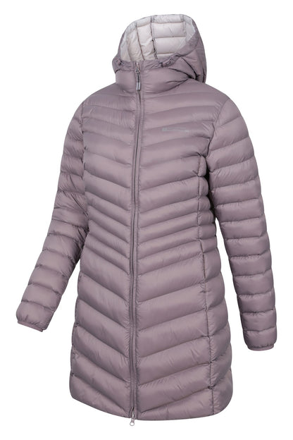 Mountain Warehouse Womens Padded Long Jacket Water Resistant Winter Ladies Coat