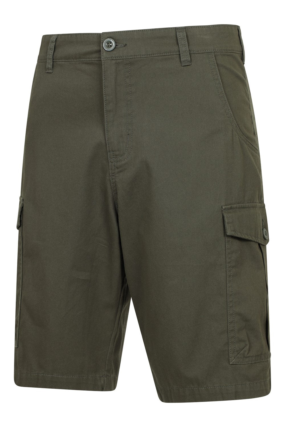 Mountain Warehouse Mens Cargo Shorts 100% Twill Cotton Multiple Pockets