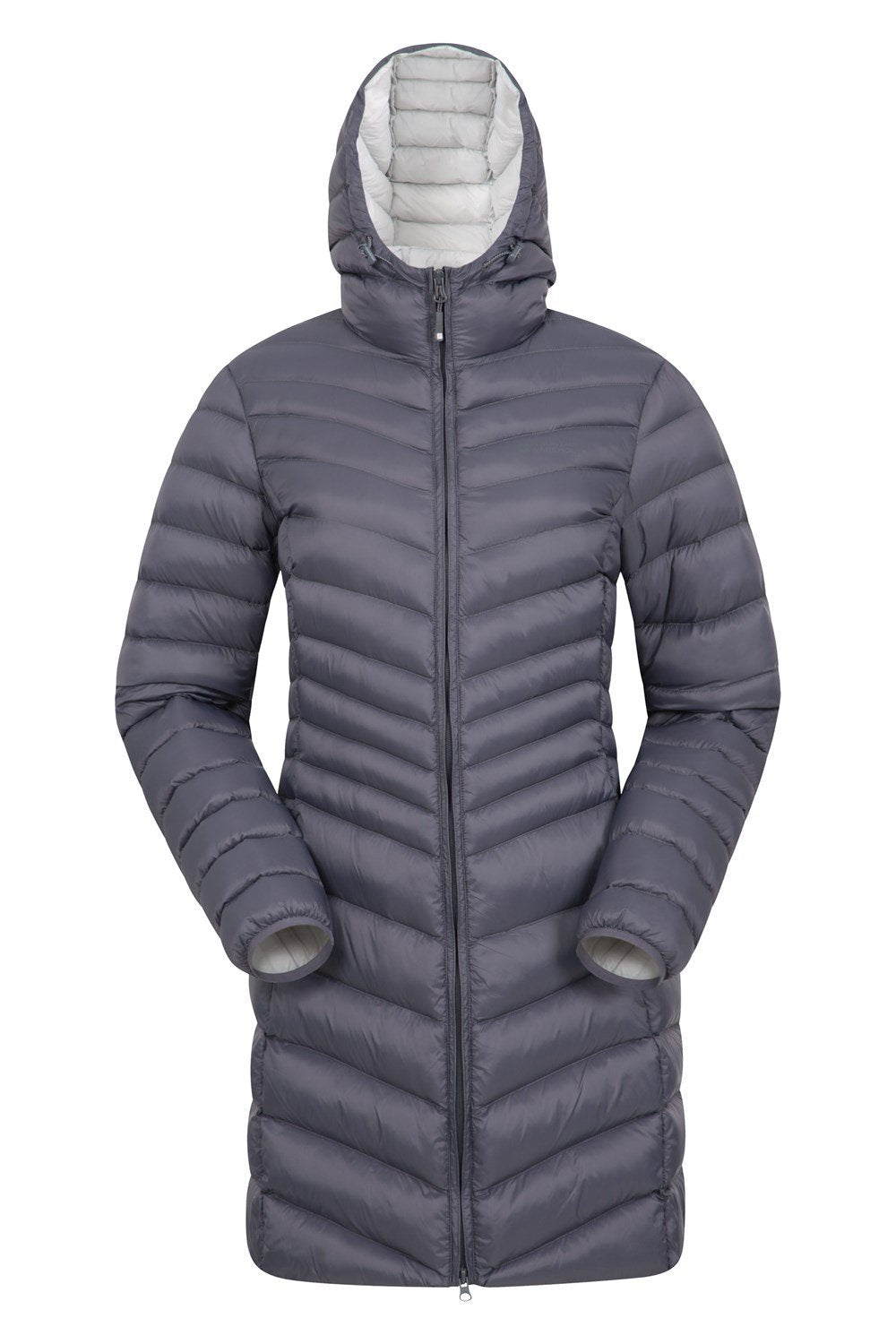 Mountain Warehouse Womens Padded Long Jacket Water Resistant Winter Ladies Coat