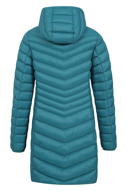Mountain Warehouse Womens Padded Long Jacket Water Resistant Winter Ladies Coat