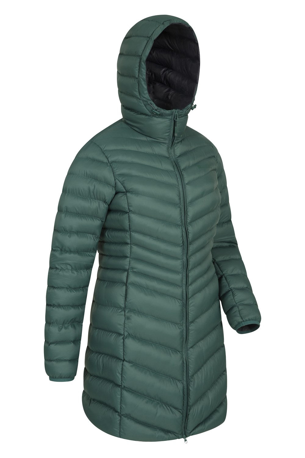 Mountain Warehouse Womens Padded Long Jacket Water Resistant Winter Ladies Coat