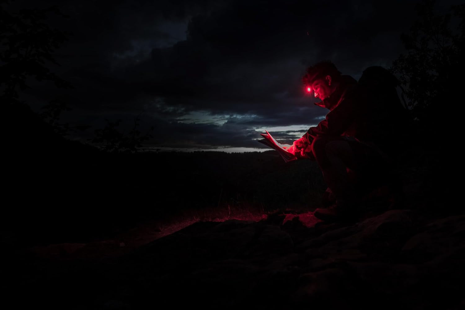 Intensity 300 Lumen Rechargeable Water Resistant LED Head Torch with Adjustable Beam Angle plus 6 Lighting Modes