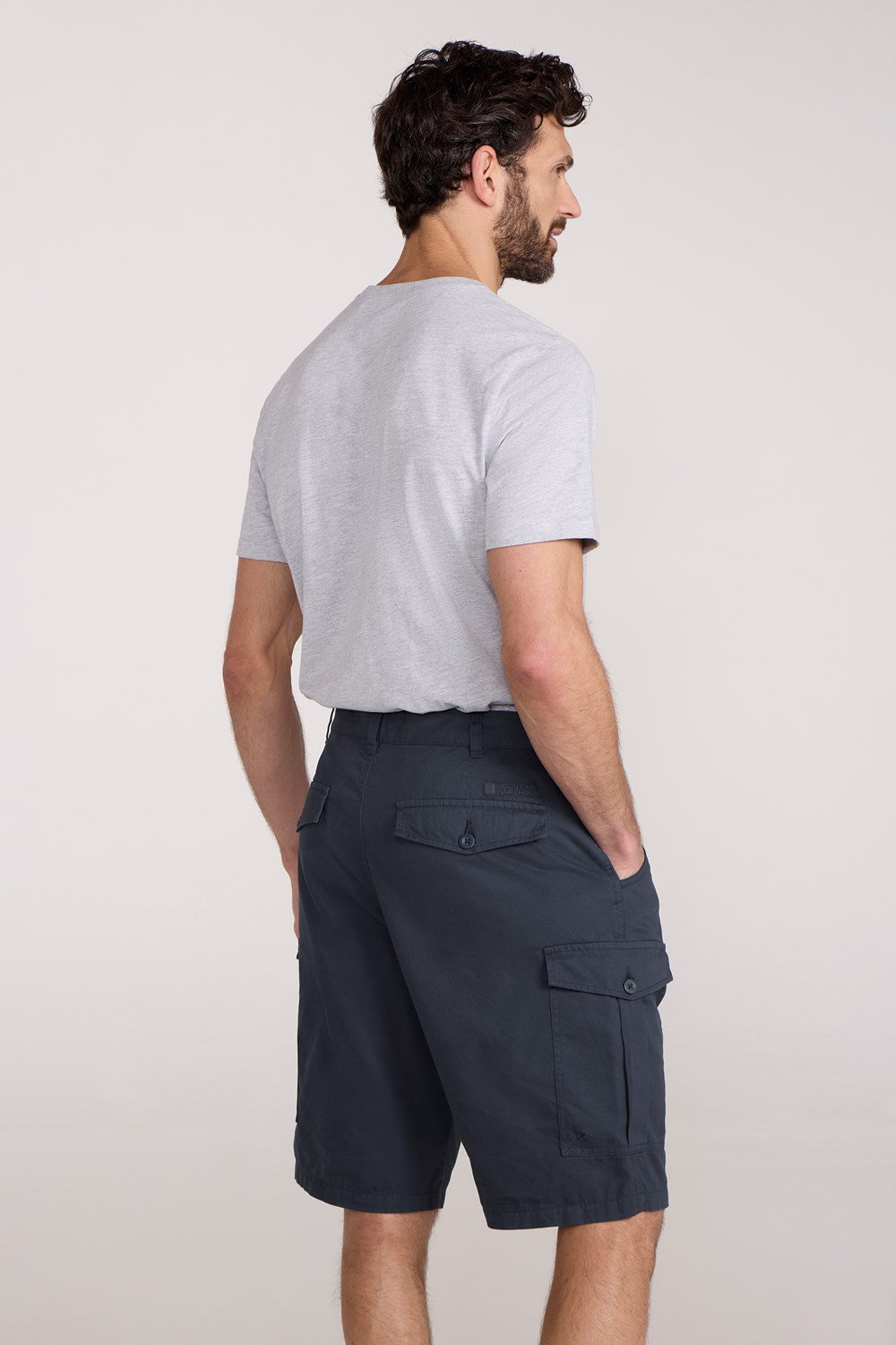 Mountain Warehouse Mens Cargo Shorts 100% Twill Cotton Multiple Pockets