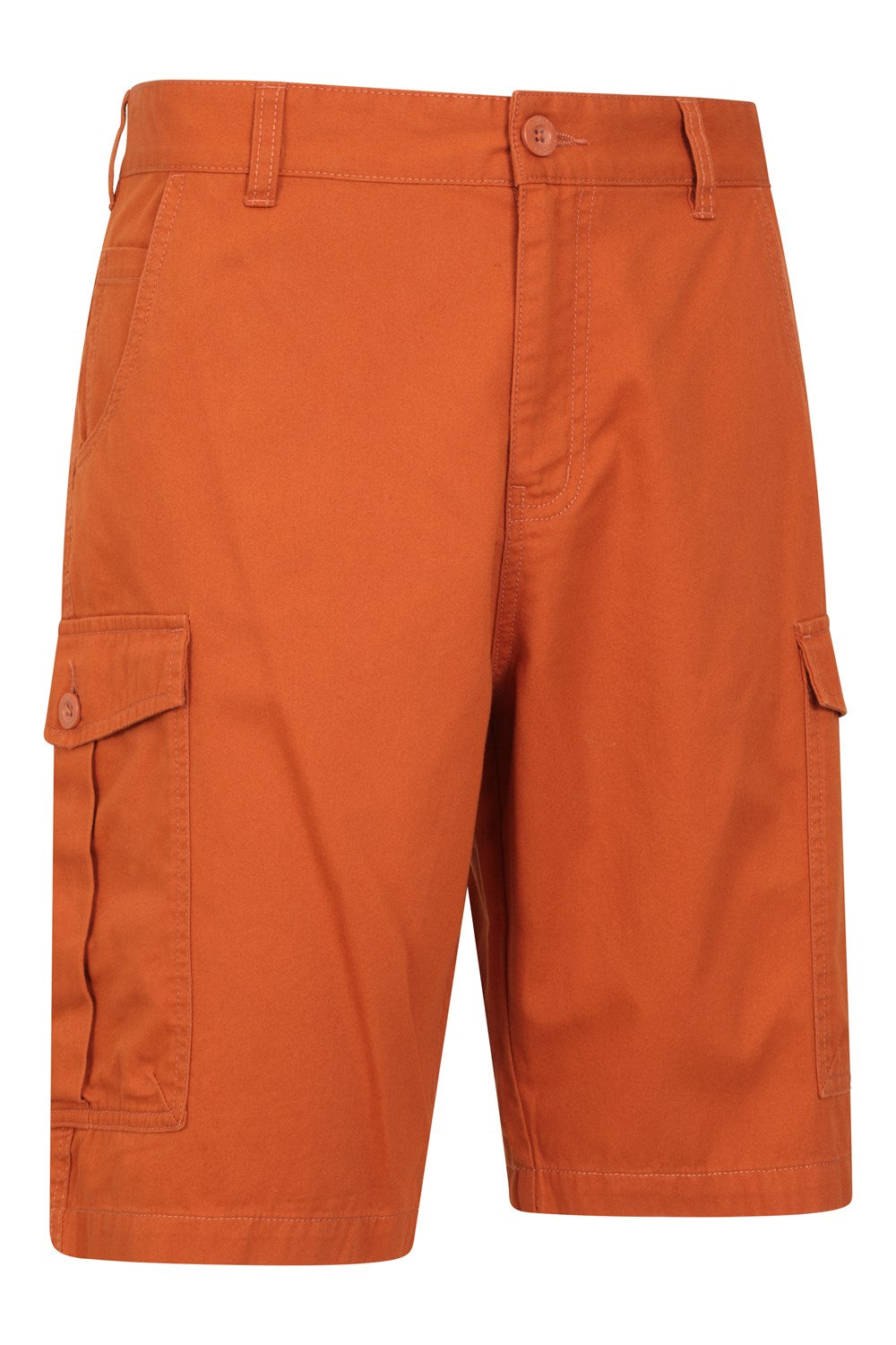 Mountain Warehouse Mens Cargo Shorts 100% Twill Cotton Multiple Pockets