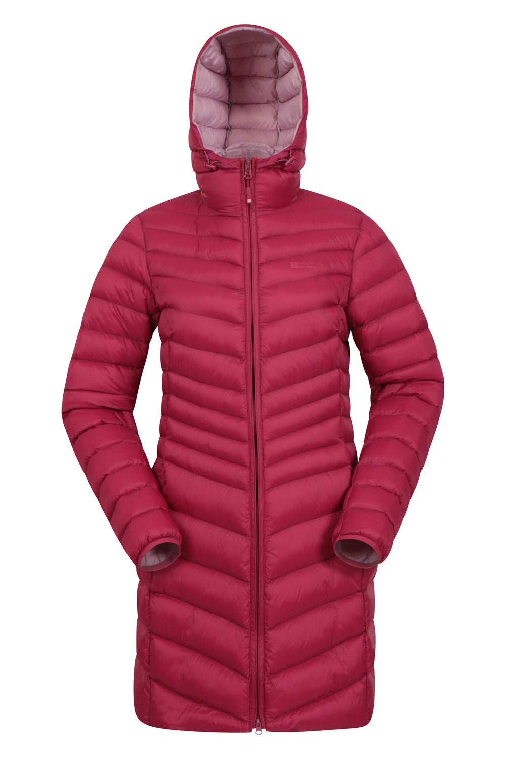 Mountain Warehouse Womens Padded Long Jacket Water Resistant Winter Ladies Coat
