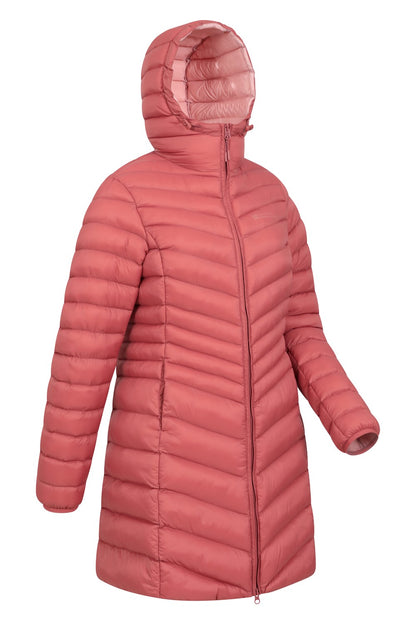 Mountain Warehouse Womens Padded Long Jacket Water Resistant Winter Ladies Coat
