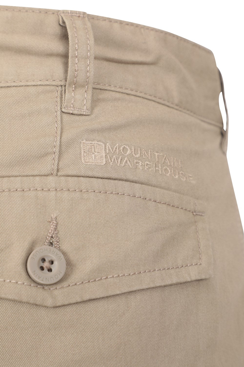 Mountain Warehouse Mens Cargo Shorts 100% Twill Cotton Multiple Pockets