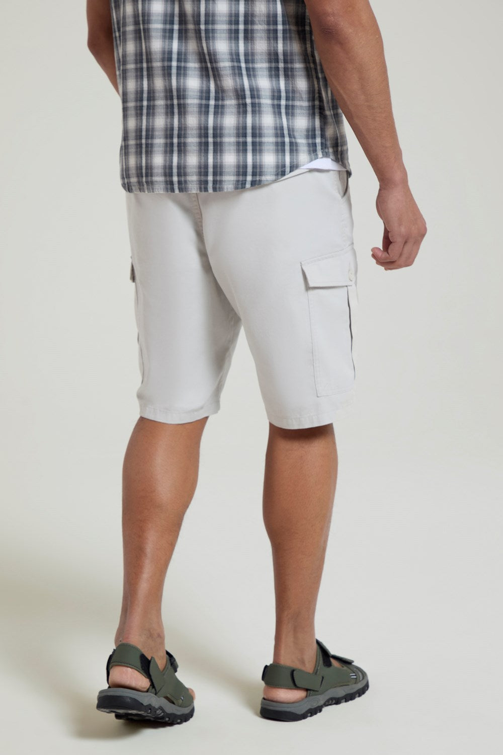 Mountain Warehouse Mens Cargo Shorts 100% Twill Cotton Multiple Pockets