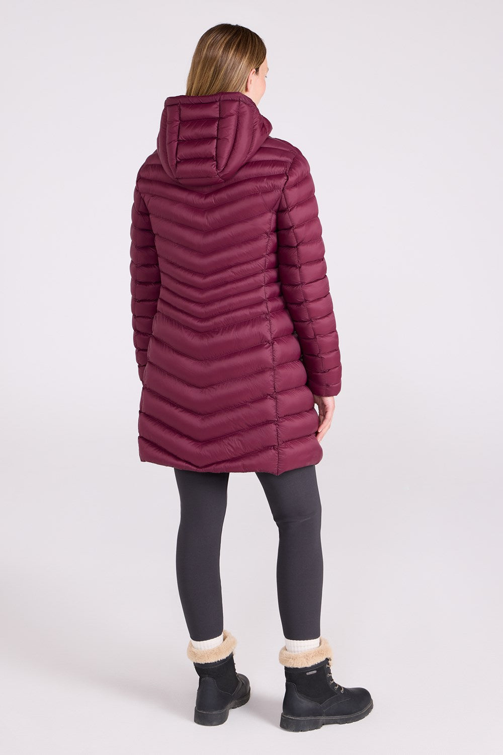 Mountain Warehouse Womens Padded Long Jacket Water Resistant Winter Ladies Coat